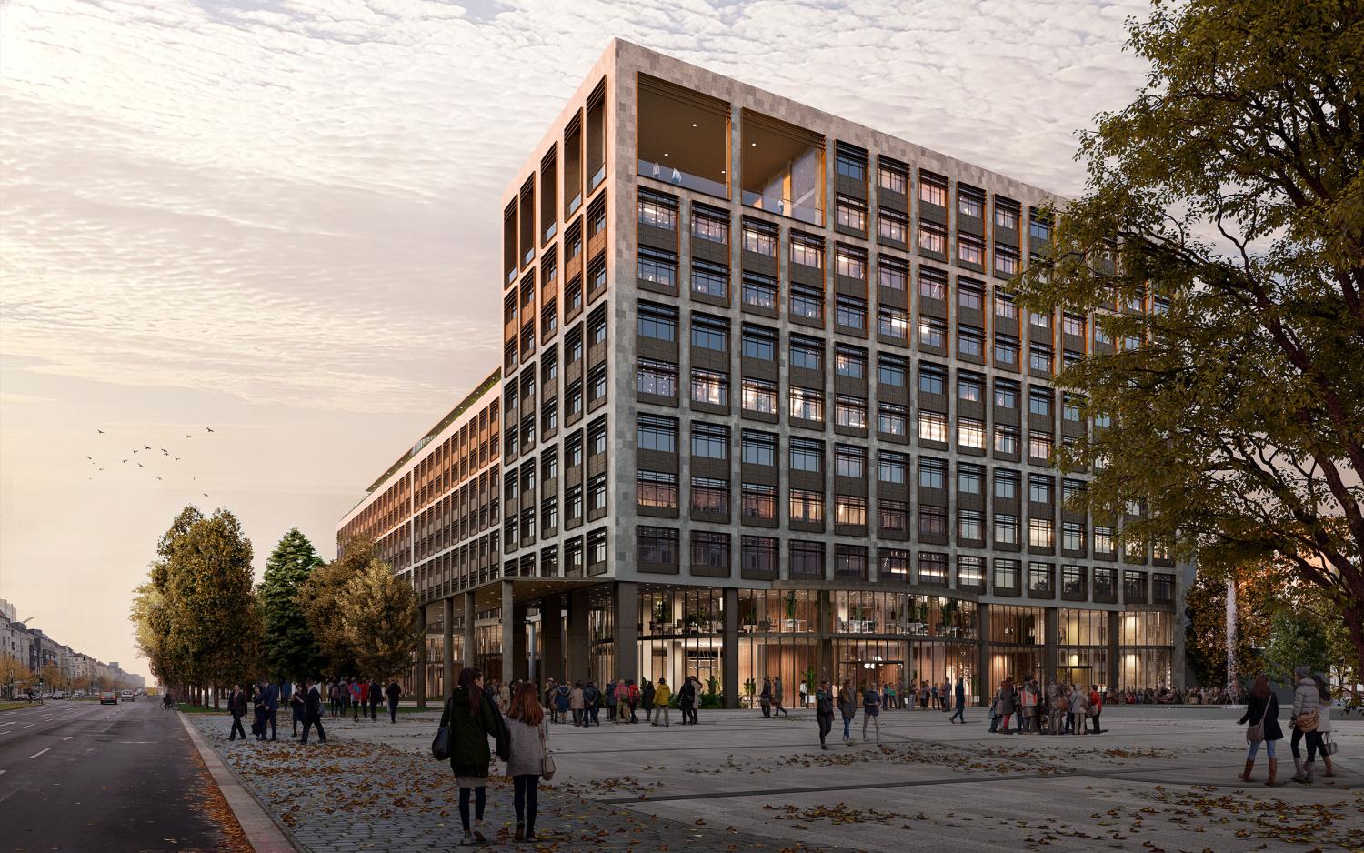 Berlin office Building masterplan General