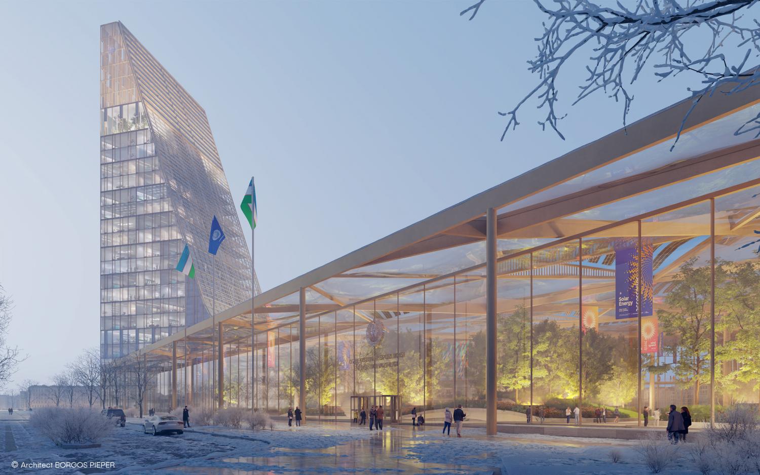 Tashkent New Ministry of Energy and Construction