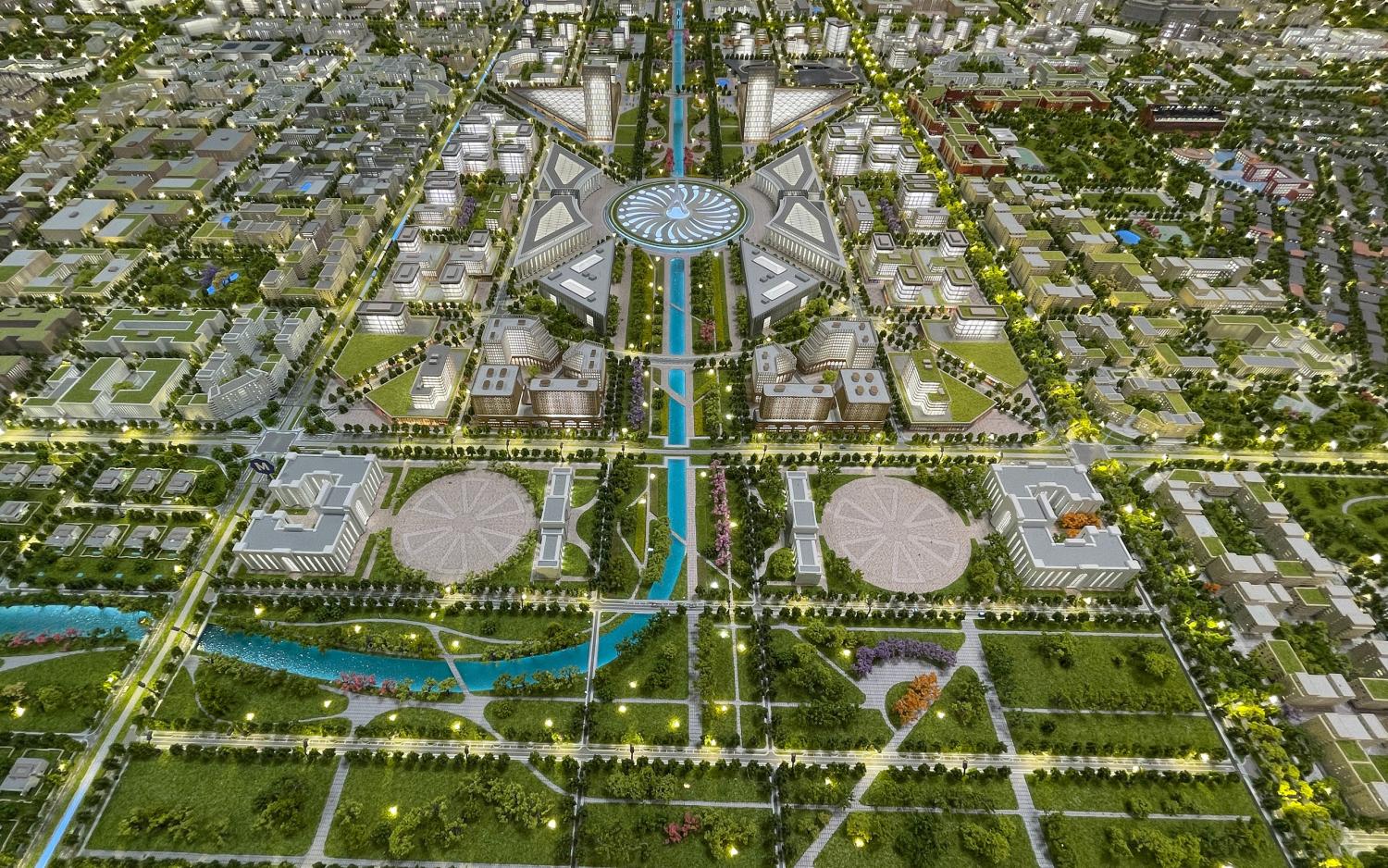 Tashkent New Ministry of Energy and Construction 5_Model