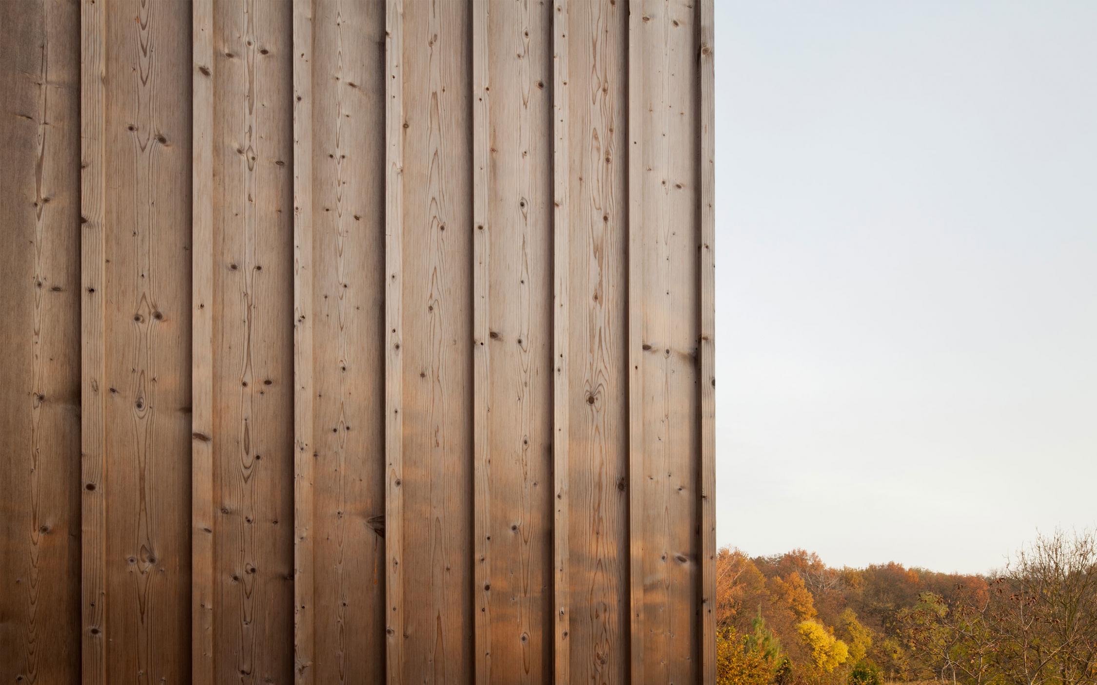 Caputh Wood cladding detail