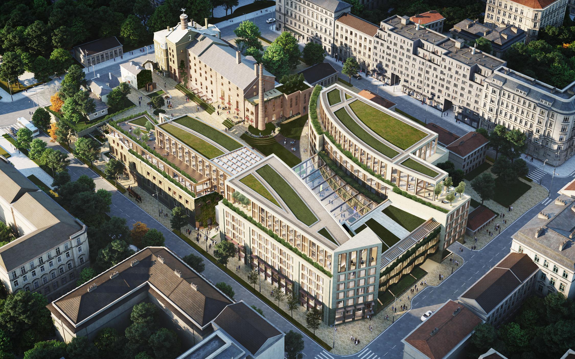 Borgos Pieper Historic brewery and mixed-use development, Riga 04